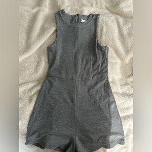 Size small grey romper from revolve